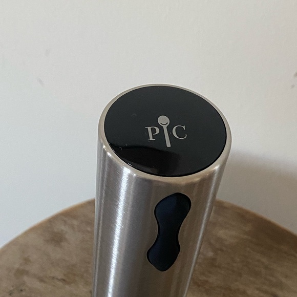 Pampered Chef Electric Wine Opener Stainless Steel and Black 1489 - Picture 6 of 12